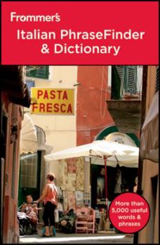Paperback Frommer's Italian Phrasefinder & Dictionary Book