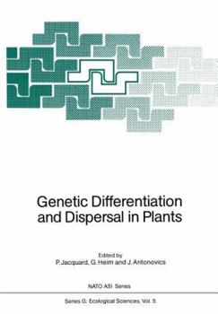 Paperback Genetic Differentiation and Dispersal in Plants Book