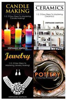 Paperback Candle Making & Ceramics & Jewelry & Pottery Book