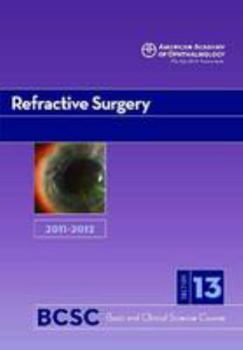 Paperback Refractive Surgery 2011-2012 (Basic and Clinical Science Course Section) Book