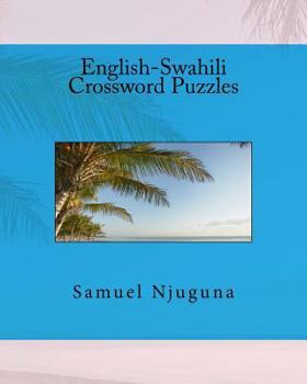 Paperback English-Swahili Crossword Puzzles Book