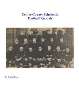 Paperback Centre County Scholastic Football Records Book