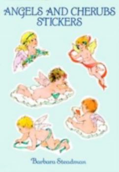 Paperback Angels and Cherubs Stickers: 24 Full-Color Pressure-Sensitive Designs Book