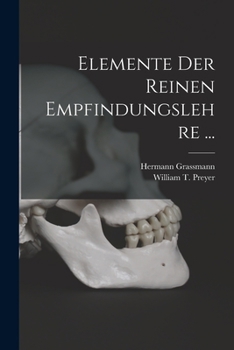 Paperback Elemente der Reinen Empfindungslehre ... [German] Book