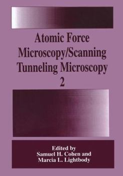 Paperback Atomic Force Microscopy/Scanning Tunneling Microscopy 2 Book