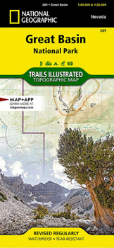 Map Great Basin National Park Book
