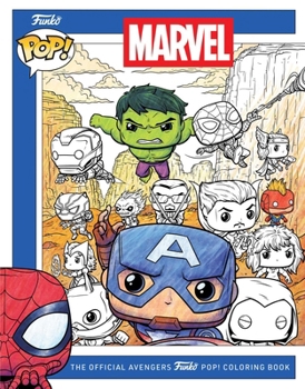 Paperback Marvel: The Official Avengers Funko Pop! Coloring Book