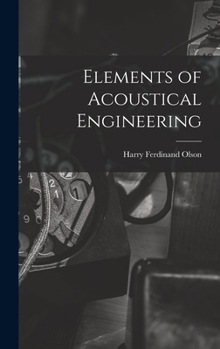 Hardcover Elements of Acoustical Engineering Book