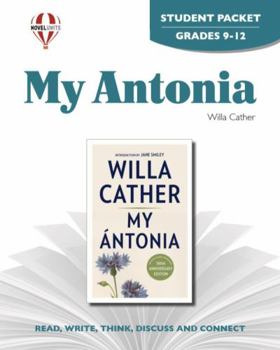 Paperback My Antonia - Student Packet by Novel Units Book