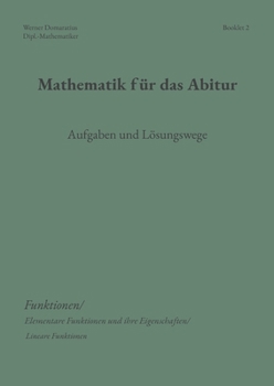 Paperback Mathematik für das Abitur: Booklet 2 [German] Book