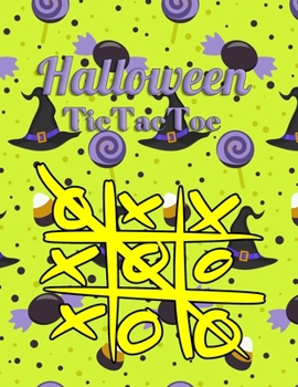 Paperback Halloween TicTacToe: TicTacToe fun Book