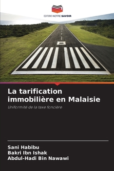 Paperback La tarification immobilière en Malaisie [French] Book