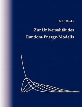 Paperback Zur Universalität des Random-Energy-Modells [German] Book