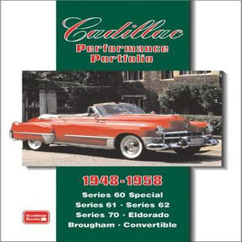 Paperback Cadillac 1948-1958 Performance Portfolio Book