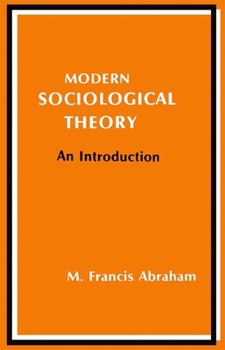 Paperback Modern Sociological Theory: An Introduction Book