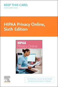 Printed Access Code Hipaa Privacy Online (Access Card) Book