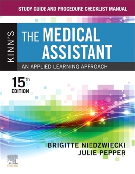 Paperback Study Guide and Procedure Checklist Manual for Kinn's the Medical Assistant: An Applied Learning Approach Book