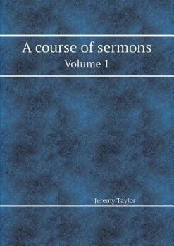 Paperback A Course of Sermons Volume 1 Book