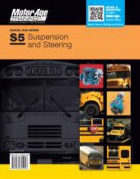 Paperback ASE S5 Study Guide - Suspension & Steering Test Preparation (Motor Age) Book