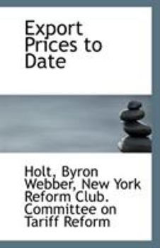 Paperback Export Prices to Date Book