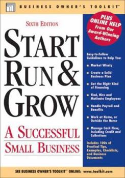 Paperback Start Run & Grow a Successful Small Business Book