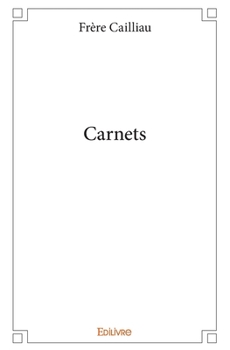 Paperback Carnets [French] Book
