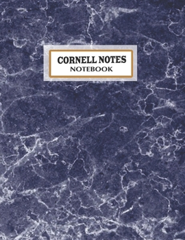 Paperback Cornell Notes Notebook: Pretty Cornell Note Paper Notebook. Cute Girly Large College Ruled Medium Lined Journal Note Taking System for School Book