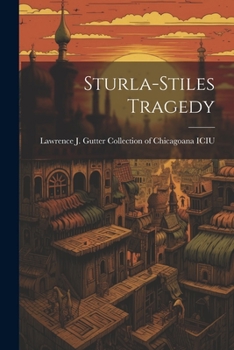 Paperback Sturla-Stiles Tragedy Book
