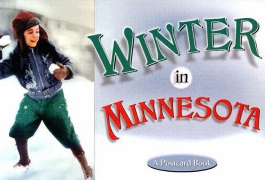 Paperback Winter in Minnesota: A Postcard Book