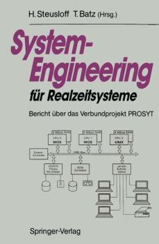 Paperback System-Engineering Für Realzeitsysteme: Bericht Über Das Verbundprojekt Prosyt [German] Book