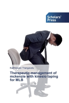 Paperback Therapeutic management of mckenzie with kinesio taping for MLB Book