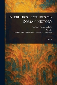 Paperback Niebuhr's Lectures on Roman History Book