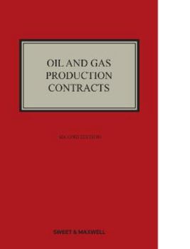 Hardcover Oil and Gas Production Contracts Book