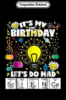 Paperback Composition Notebook: Science Birthday Theme Any Age Let's Do Science Journal/Notebook Blank Lined Ruled 6x9 100 Pages Book