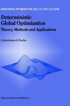 Hardcover Deterministic Global Optimization: Theory, Methods and Applications Book