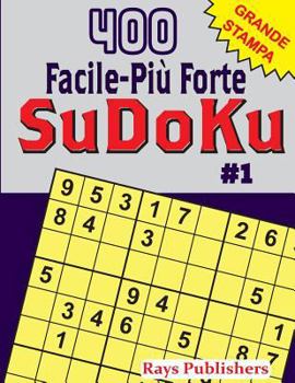 Paperback 400 Facile-Più Forte SuDoKu #1 [Italian] Book