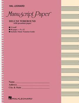 Deluxe Wirebound Premium Manuscript Paper