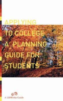 Paperback Applying to College: A Planning Guide for Students Book