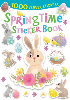 Paperback Springtime Sticker Book