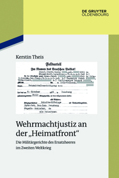 Hardcover Wehrmachtjustiz an der "Heimatfront" [German] Book