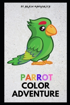 Paperback Vivid Feathers: A Parrot Color Adventure Book