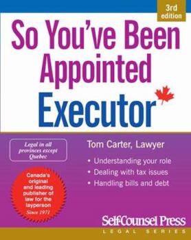 Paperback So You've Been Appointed Executor Book