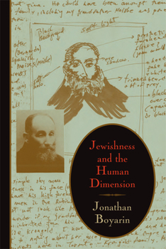 Hardcover Jewishness and the Human Dimension Book