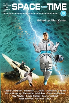 Paperback The Year's Top Tales of Space and Time 5 Book