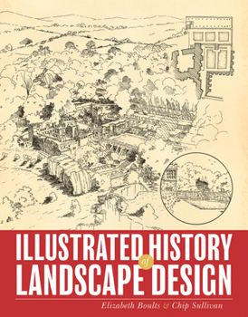 Paperback Illustrated History of Landscape Design Book