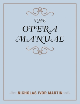 Hardcover Opera Manual Book