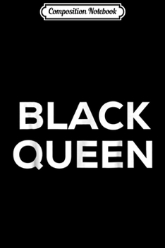 Composition Notebook: BLACK QUEEN - BLACK POWER PANTHERS LIVES MATTER AFRICA Journal/Notebook Blank Lined Ruled 6x9 100 Pages