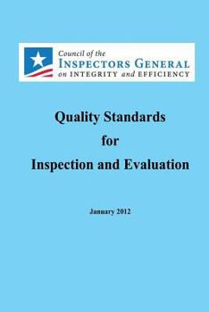 Paperback Quality Standards for Inspection and Evaluation Book