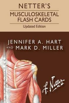 Hardcover Netter's Musculoskeletal Flash Cards Updated Edition Book