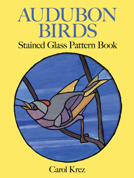 Paperback Audubon Birds Stained Glass Pattern Book